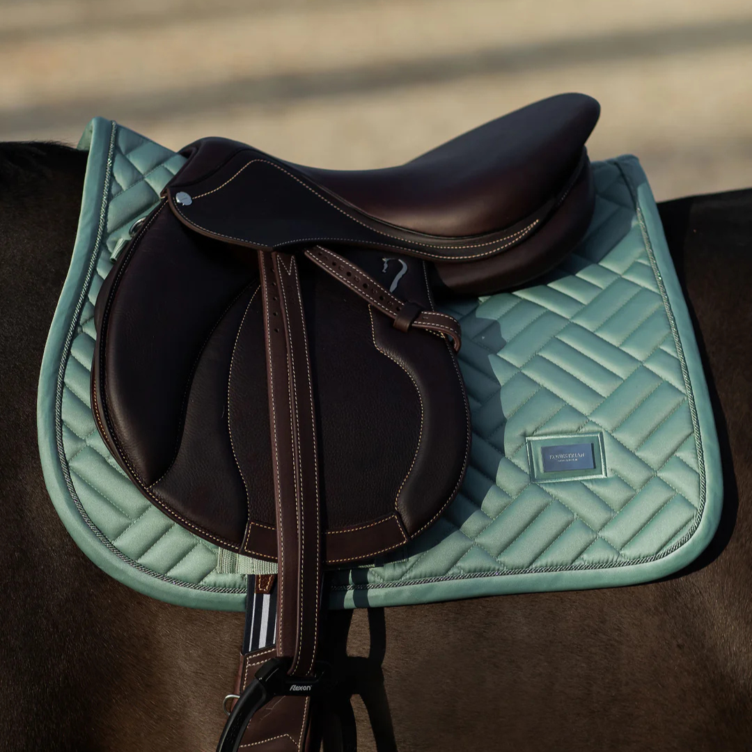 Tapis de selle Mint Green - Equestrian Stockholm