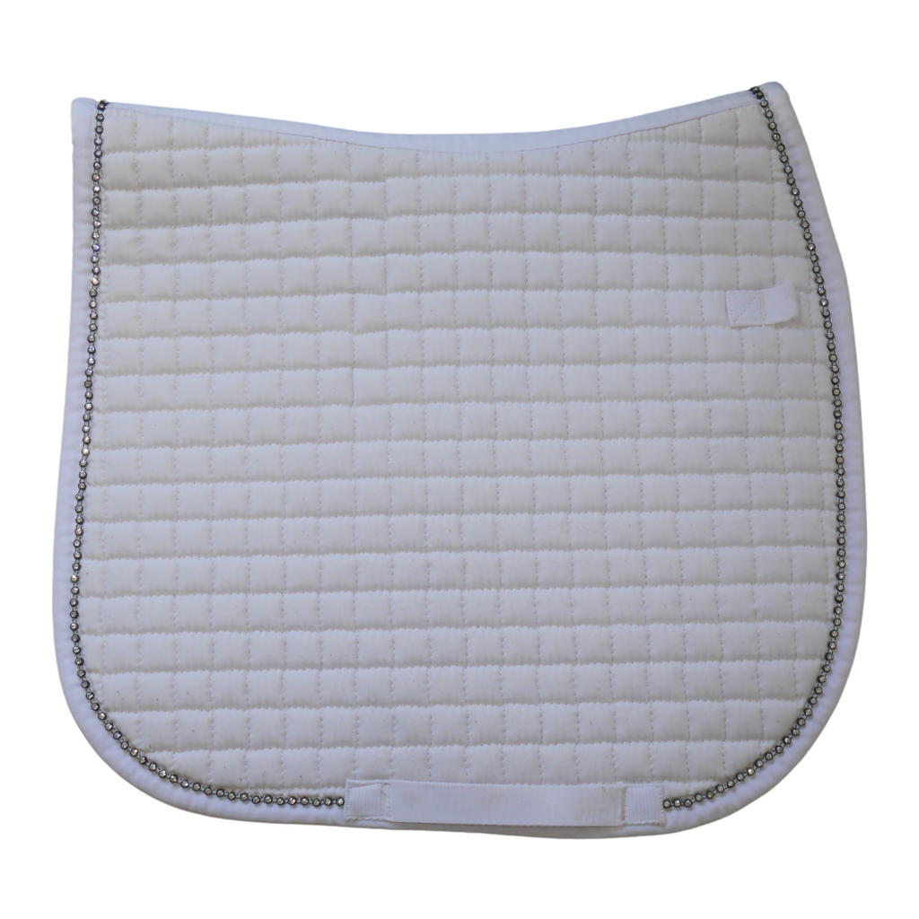 Tapis de dressage liseré à strass - Occasion