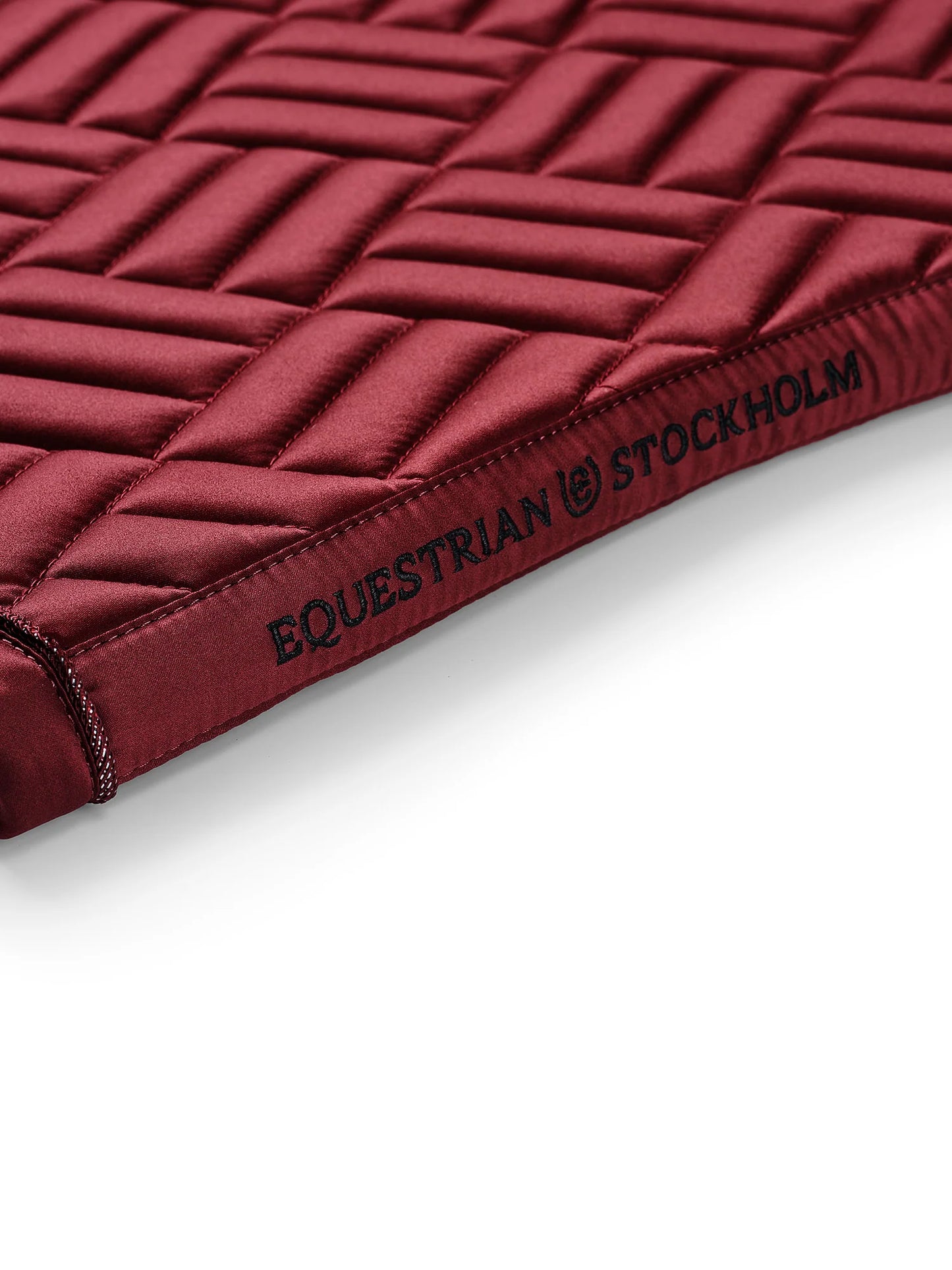 Tapis de selle Modern Bordeaux - Equestrian Stockholm