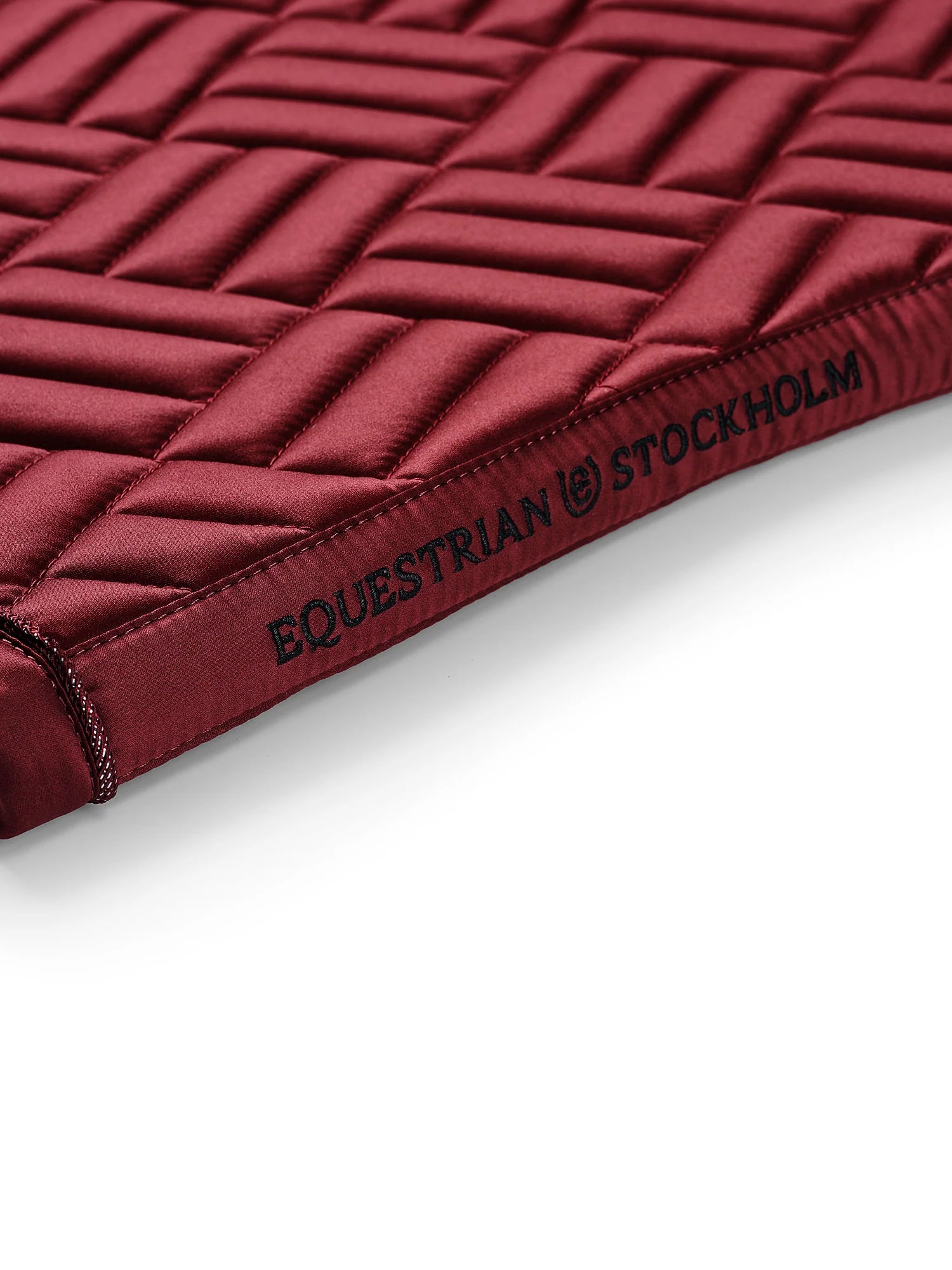 Tapis de selle Modern Bordeaux - Equestrian Stockholm