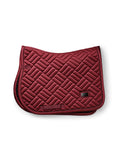 Tapis de selle Modern Bordeaux - Equestrian Stockholm