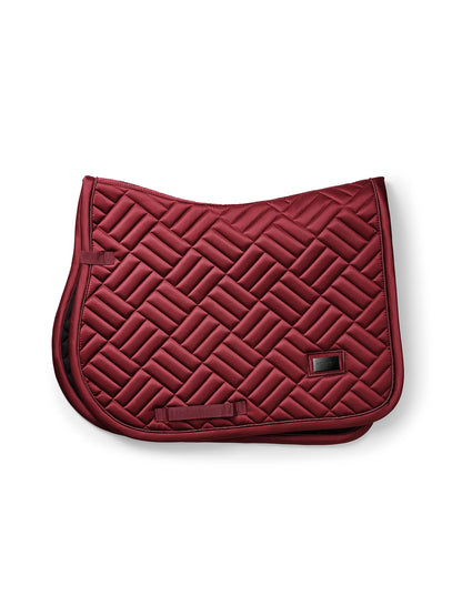 Tapis de selle Modern Bordeaux - Equestrian Stockholm