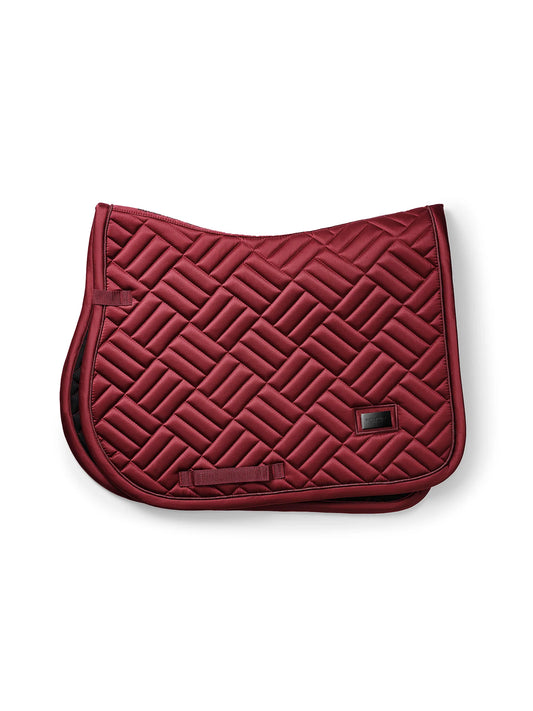 Tapis de selle Modern Bordeaux - Equestrian Stockholm