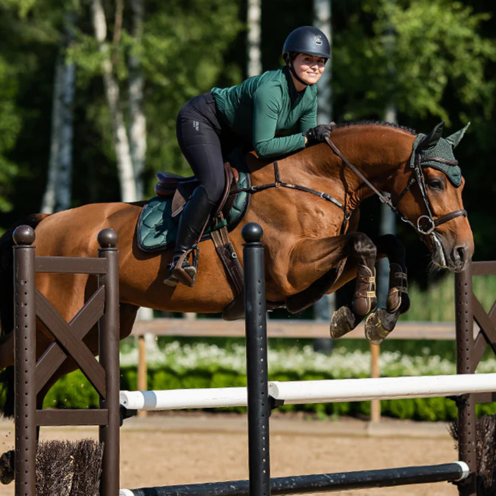 Tapis de selle Sycamore Green - Equestrian Stockholm
