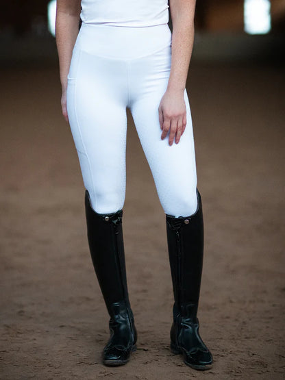 Legging d'équitation Movement Blanc - Equestrian Stockholm